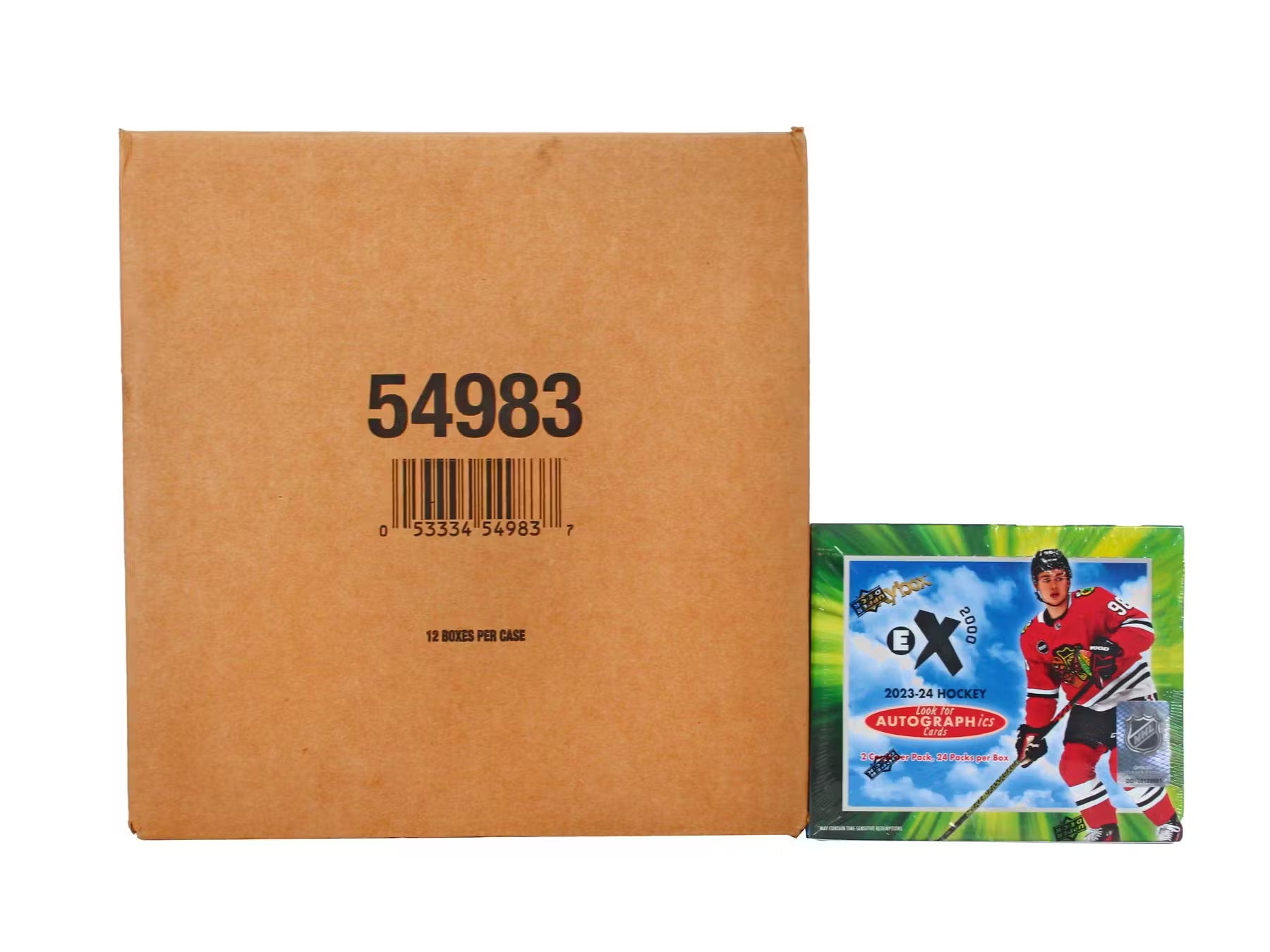 2023-24 Upper Deck E-X 2000 Hockey Hobby Case | Eastridge Sports Cards