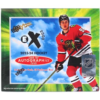 2023-24 Upper Deck E-X 2000 Hockey Hobby Case | Eastridge Sports Cards