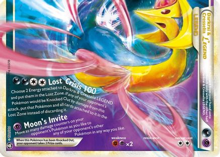 Darkrai & Cresselia Legend (Bottom) (100/102) Holofoil [Triumphant] - Ultra Rare