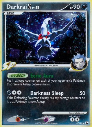 Darkrai G (3/111) Reverse Holofoil [Rising Rivals] - Holo Rare