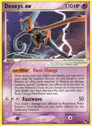 Deoxys ex (17/17) Holofoil [POP Series 4] - Ultra Rare