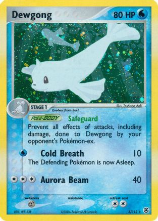 Dewgong (3/112) Holofoil [FireRed & LeafGreen] - Holo Rare