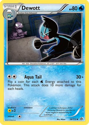 Dewott (38/113) [Legendary Treasures] - Uncommon
