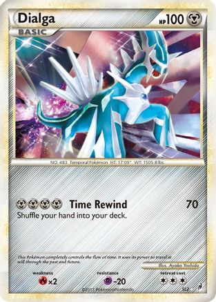 Dialga (Shiny) (SL2/95) Holofoil [Call of Legends] - Shiny Holo Rare