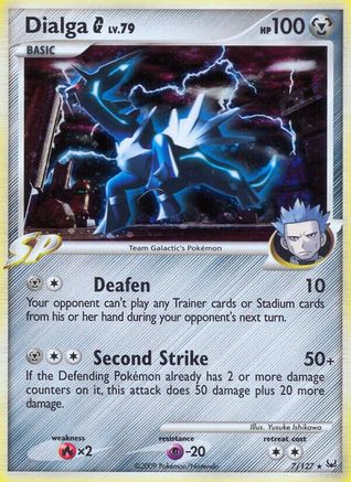 Dialga G (7/127) Reverse Holofoil [Platinum] - Holo Rare