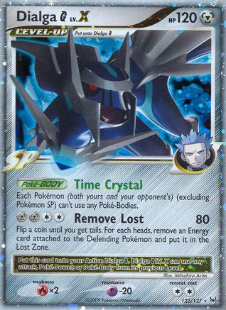 Dialga G LV.X (122/127) Holofoil [Platinum] - Ultra Rare
