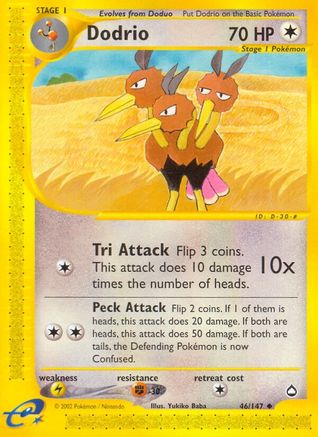 Dodrio (46/147) [Aquapolis] - Uncommon
