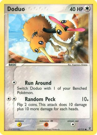 Doduo (62/112) [FireRed & LeafGreen] - Common