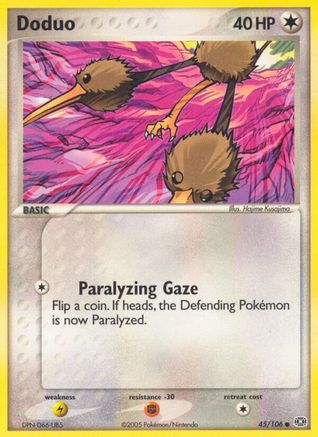 Doduo (45/106) Reverse Holofoil [Emerald] - Common