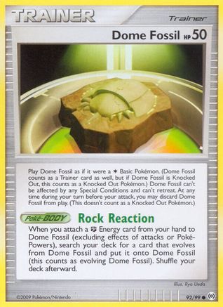 Dome Fossil (92/99) [Arceus] - Common