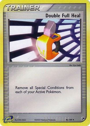 Double Full Heal (86/100) Reverse Holofoil [Sandstorm] - Uncommon