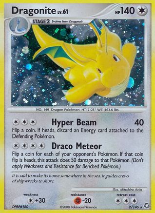 Dragonite (2/146) Reverse Holofoil [Legends Awakened] - Holo Rare