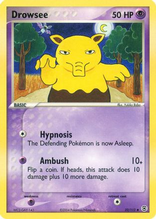 Drowsee (32/112) [FireRed & LeafGreen] - Uncommon