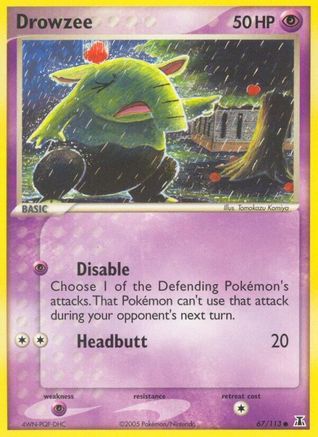 Drowzee (067/113) [Delta Species] - Common