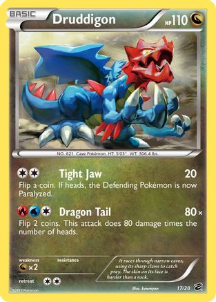 Druddigon (017/20) Holofoil [Dragon Vault] - Holo Rare