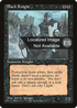 Black Knight (4BB-) - Fourth Edition Foreign Black Border