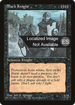 Black Knight (4BB-) - Fourth Edition Foreign Black Border