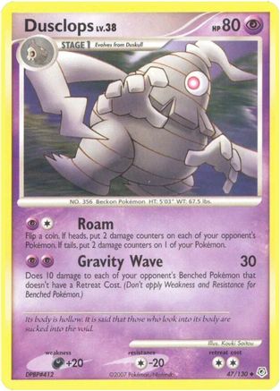 Dusclops (47/130) [Diamond and Pearl] - Uncommon