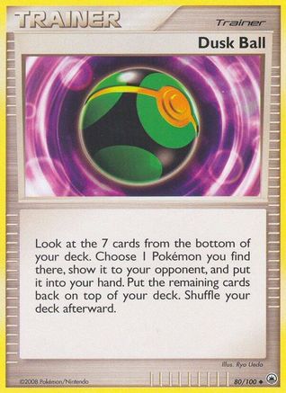 Dusk Ball (080/100) Reverse Holofoil [Majestic Dawn] - Uncommon