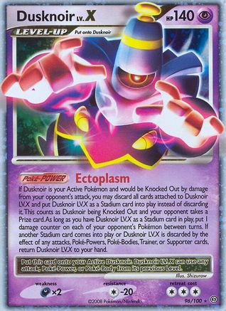 Dusknoir LV.X (96/100) Holofoil [Stormfront] - Ultra Rare