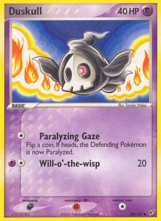 Duskull (058/107) [Deoxys] - Common
