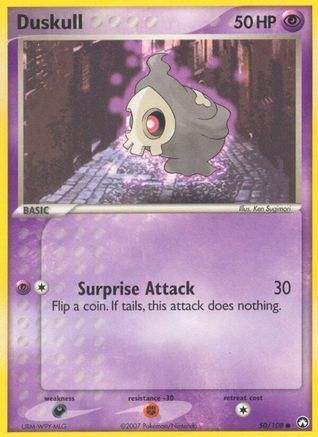 Duskull (050/108) Reverse Holofoil [Power Keepers] - Common