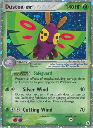 Dustox ex (86/92) Holofoil [Legend Maker] - Ultra Rare