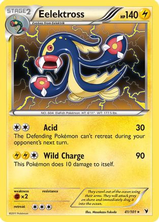 Eelektross (41/101) Reverse Holofoil [Noble Victories] - Holo Rare