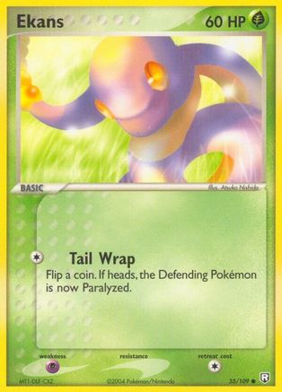 Ekans (055/109) Reverse Holofoil [Team Rocket Returns] - Common