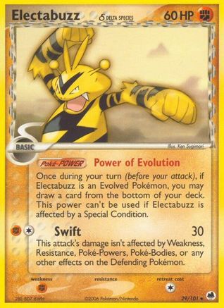 Electabuzz (Delta Species) (29/101) [Dragon Frontiers] - Uncommon