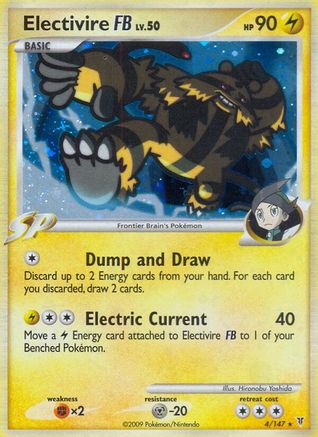 Electivire FB (4/147) Reverse Holofoil [Supreme Victors] - Holo Rare
