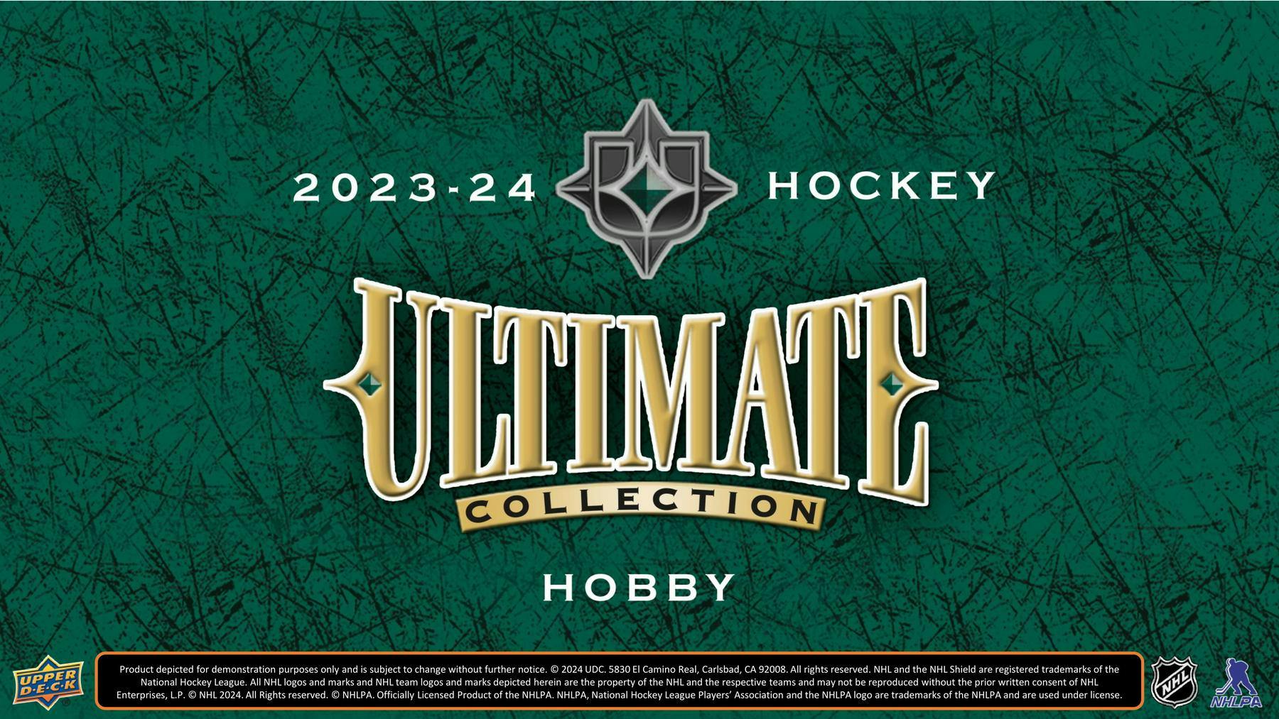 2023-24 Upper Deck Ultimate Hockey Inner Case (8 boxes) | Eastridge Sports Cards