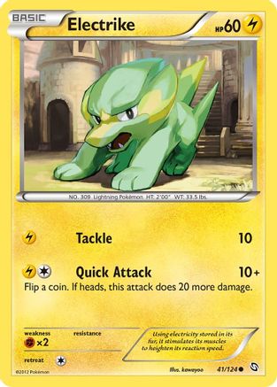 Electrike (41/124) Reverse Holofoil [Dragons Exalted] - Common