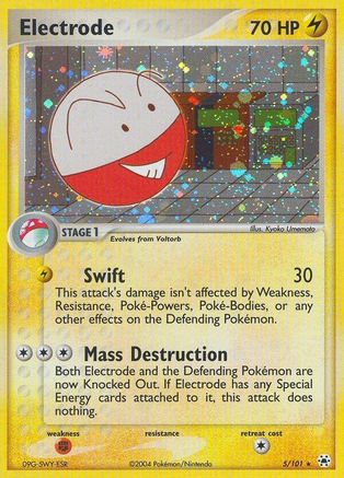 Electrode (005/101) Holofoil [Hidden Legends] - Holo Rare