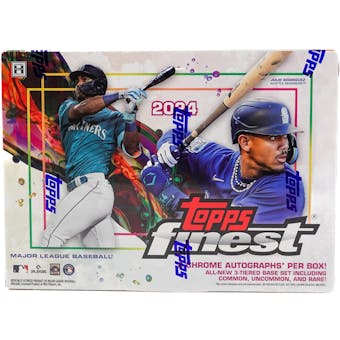 2024 Topps Finest Baseball Hobby Box | Eastridge Sports Cards