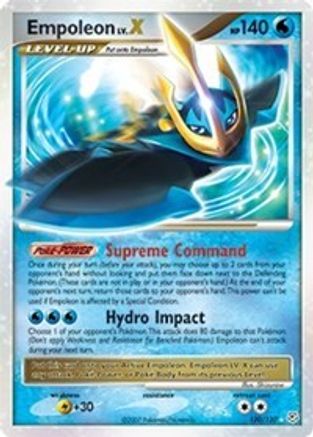 Empoleon LV.X (120/130) Holofoil [Diamond and Pearl] - Ultra Rare