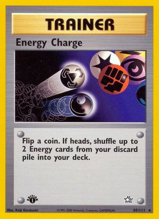 Energy Charge (085/111) 1st Edition [Neo Genesis] - Rare