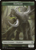 Elephant (TDMC-009) - Dominaria United Commander Tokens Foil