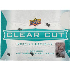 2023-24 Upper Deck Clear Cut Hockey Hobby Box | Eastridge Sports Cards