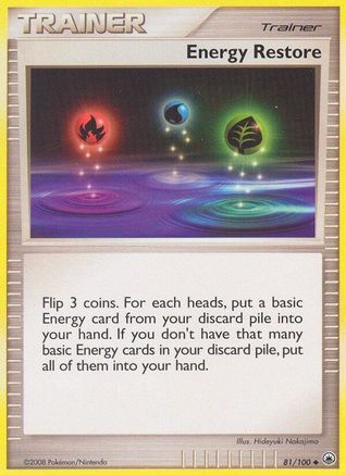Energy Restore (81/100) [Majestic Dawn] - Uncommon