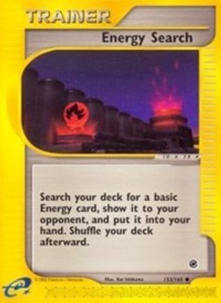 Energy Search (153/165) Reverse Holofoil [Expedition] - Common