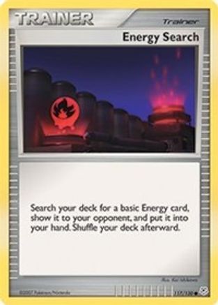 Energy Search (117/130) Reverse Holofoil [Diamond and Pearl] - Common