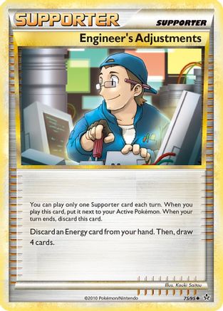 Engineer's Adjustments (75/95) Reverse Holofoil [Unleashed] - Uncommon
