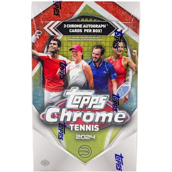 2024 Topps Chrome Tennis Hobby Box