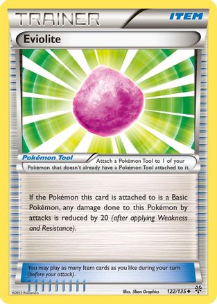 Eviolite (122/135) Reverse Holofoil [Plasma Storm] - Uncommon