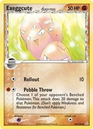 Exeggcute (Delta Species) (065/110) [Holon Phantoms] - Common