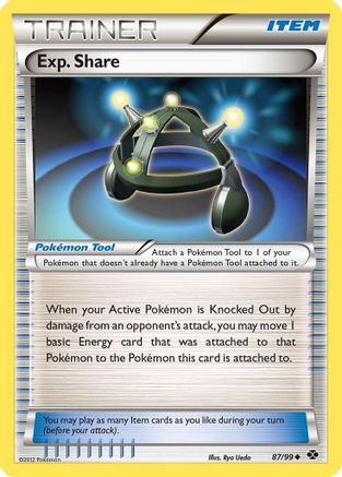 Exp. Share (087/99) Reverse Holofoil [Next Destinies] - Uncommon