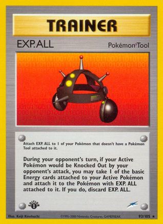 EXP.ALL (93/105) 1st Edition [Neo Destiny] - Rare