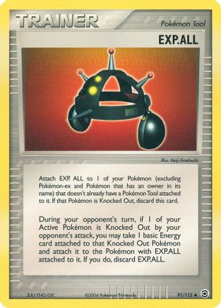 EXP.ALL (91/112) Reverse Holofoil [FireRed & LeafGreen] - Uncommon