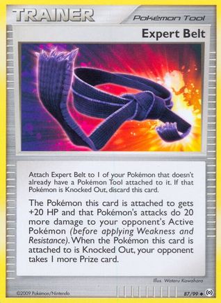 Expert Belt (087/99) Reverse Holofoil [Arceus] - Uncommon